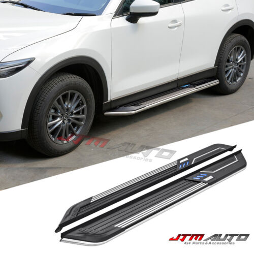 Edge Aluminium Alloy Running Board Side Steps to suit Mazda CX5 CX-5 KF 2017+