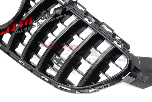 Black GT Bumper Grille Grill to suit Mercedes-Benz AMG C63 C63-S W205 C205 S205