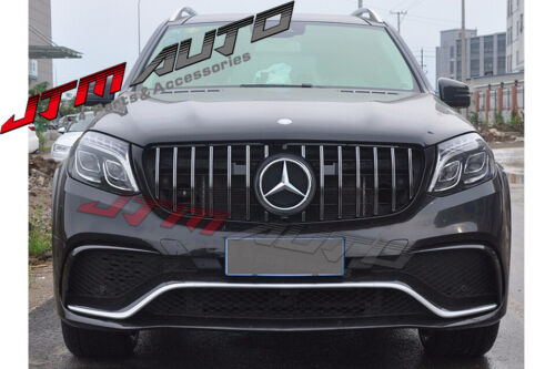 Chrome Black GT Bumper Grille Grill to suit Mercedes-Benz GLS Class X166