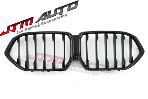 Gloss Black Double M Style Front Bumper Kidney Grill Grille for BMW X6 G06