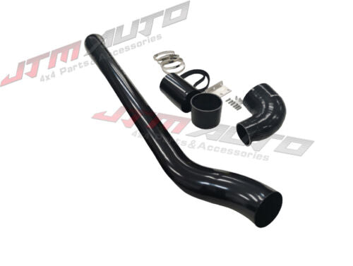 Black Powder Coated Stainless Steel Snorkel Kit to suit Toyota Hilux N70 2005-15