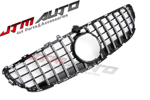 Chrome Black GT Style Grill Grille to suit Mercedes Benz CLS W218 C218 2015-2018