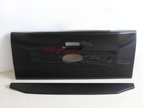 Rear Tail Back Gate Cladding Trim Black Cover to suit Ford Ranger PX 2012-2022