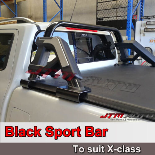 Black Roll Sport Bar to suit Mercedes Benz X-class 2018-2020