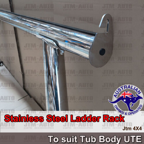 Universal Stainless Steel Ladder Rack Roll Bar for Ute Tub Hilux Ranger Navara