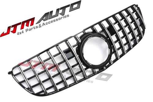 Chrome Black GT Bumper Grille Grill to suit Mercedes-Benz GLS Class X166