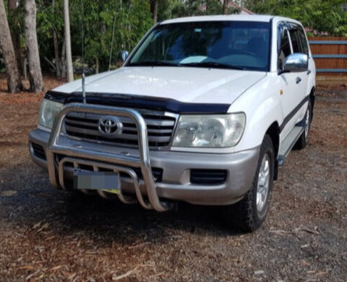 Bonnet Protector + Weathershield to suit Toyota Landcruiser 100 Series 1998-2007