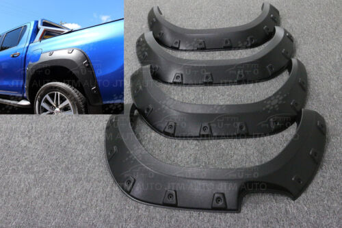 Wrinkle Fender Flares Wheel Arch Pocket Style to suit Toyota Hilux 2015-2018