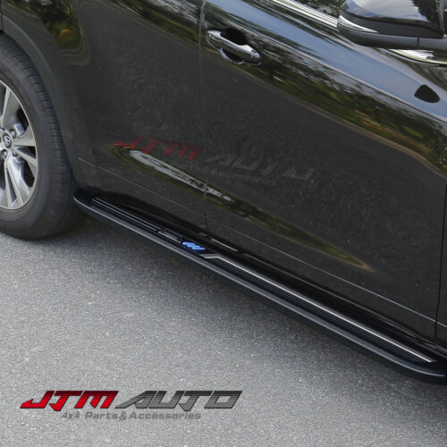 Black Aluminium Running Board Side Steps to suit Toyota Kluger XU50 2014-2020