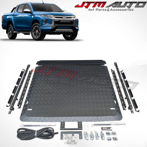 Aluminium Hard Tub Lid Tonneau Cover Strut Lift to Suit Mitsubishi Triton MQ MR