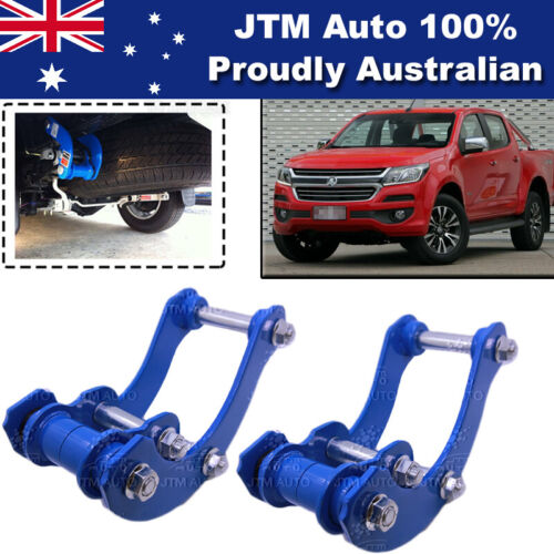 Rear Leaf Alloy Spring G Shackle Shackles to suit Holden Colorado 2012-2020