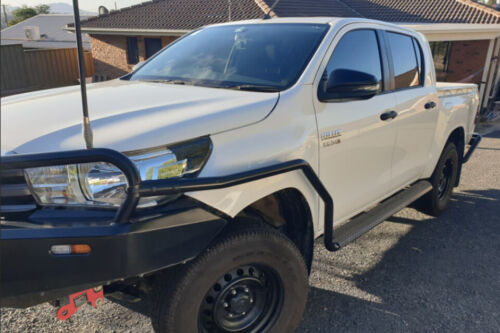 Heavy Duty Side Steps & Brush Bars to suit Toyota Hilux N80 2015+