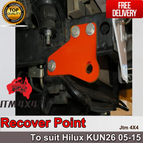 Recovery Tow Point Kit 3250 KG & Hitch to suit Toyota Hilux Kun26 2005-2015