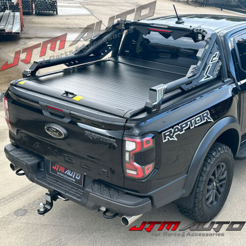 Retractable Roller Shutter Hard Lip LED to Suit Ford Ranger XLT XLS Raptor 2022+