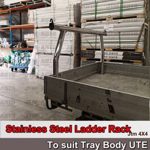 Universal Stainless Steel Ladder Rack Roll Bar For Ute Trays Body H:940mm/1070mm