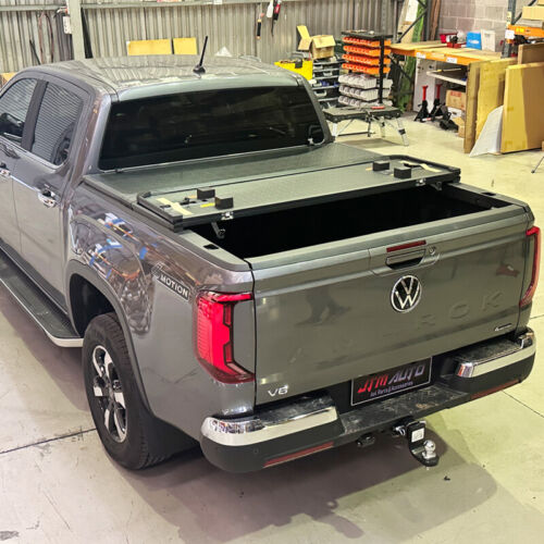 Aluminum Tri-Fold Folding Hard Tonneau Cover suitable Volkswagen VW Amarok 2023+