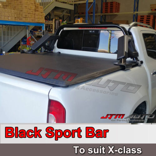 Black Roll Sport Bar to suit Mercedes Benz X-class 2018-2020