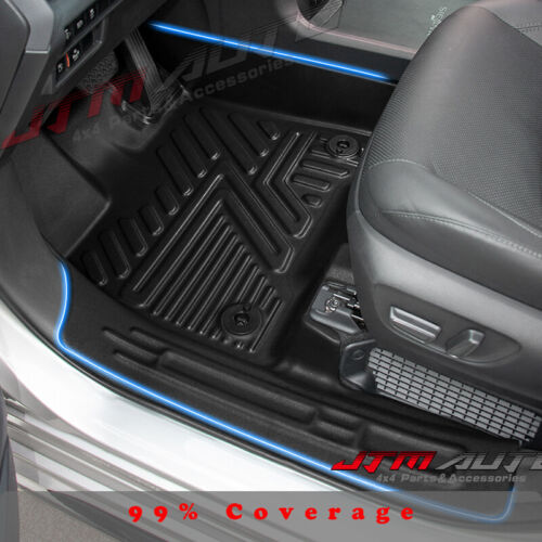 UltraMat 5D TPE Door Sill Covered Floor Mats to suit VW Volkswagon Amarok 2023+