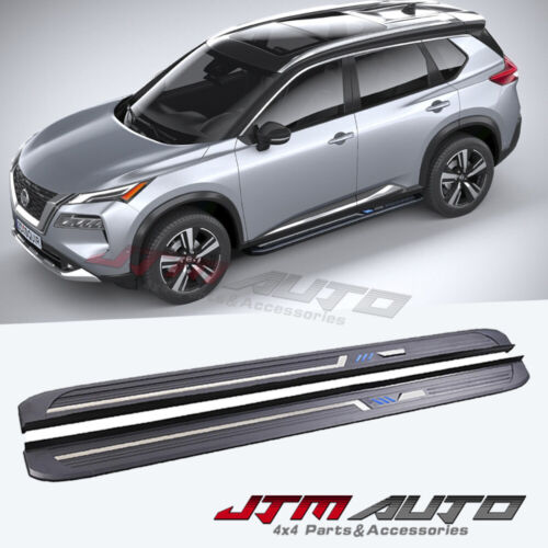 Black Aluminium Running Board Side Steps to suit Nissan Xtrail X-trail T33 2023+