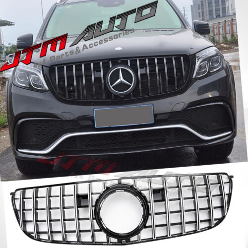 Chrome Black GT Bumper Grille Grill to suit Mercedes-Benz GLS Class X166