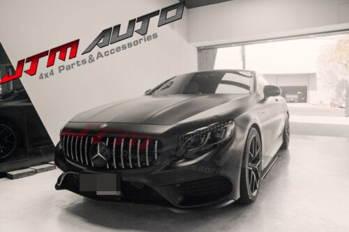 Chrome Black GT Style Grill Grille to suit Mercedes Benz S-Class C217 S217 Coupe