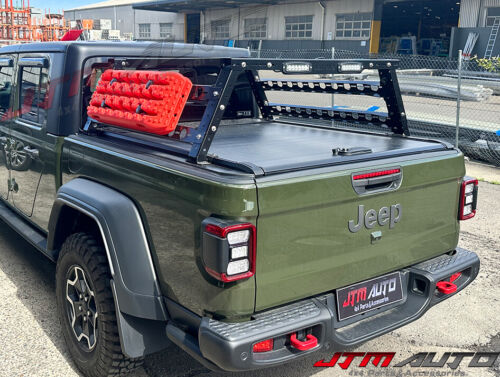 Manual Retractable Roller Shutter Hard Lip Cover to suit Jeep Gladiator 2020+