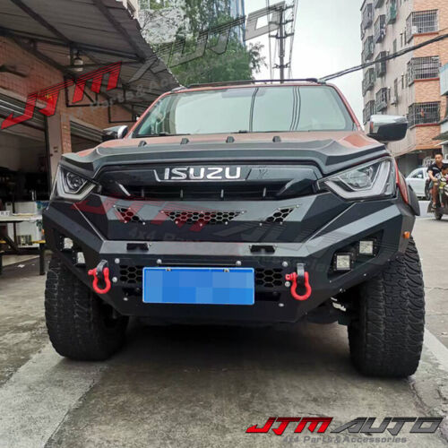 H-TeK Matt Black New Revolution Bull Bar to suit Isuzu D-max Dmax 2020+