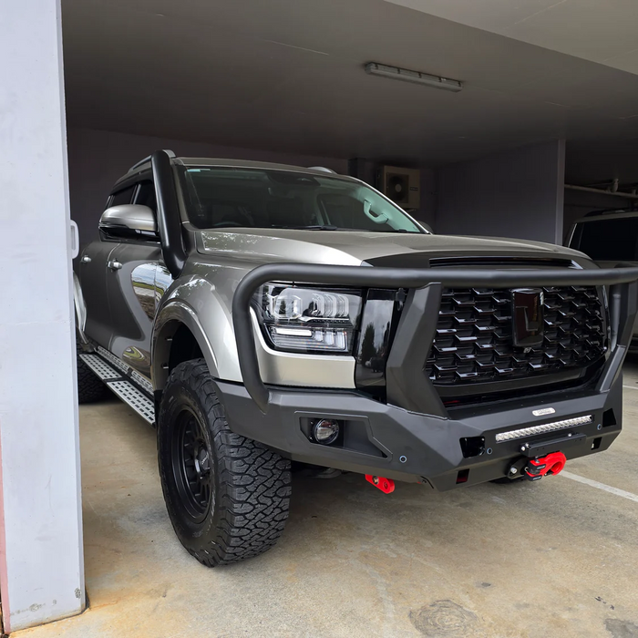 Savage Tech GWM Cannon Alpha Rampage Hooped Bullbar