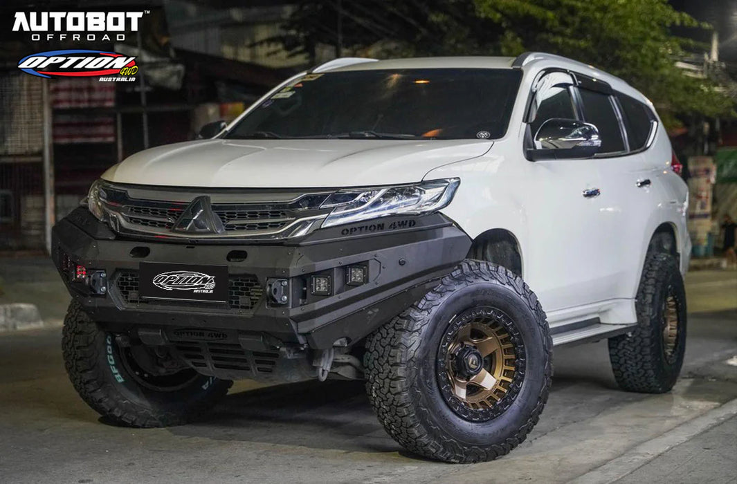 OPTION 4WD ADR V1 BULL BAR to suit MITSUBISHI PAJERO SPORT QE (2015 - 11/2019)