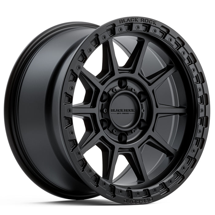 Black Rock Gunner Satin Black WHEEL ONLY