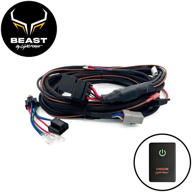 Lightforce Australia BEAST Driving Light Wiring Harness to suit Toyota Landcruiser 70 Series 2021 to 2023