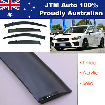 Window Visor Weathershield weather shield For Subaru WRX STI Sedan 2015+