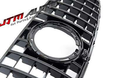 Black GT AMG Style Bumper Grille Grill to Suit Mercedes-Benz GLC X253 C253 2019+