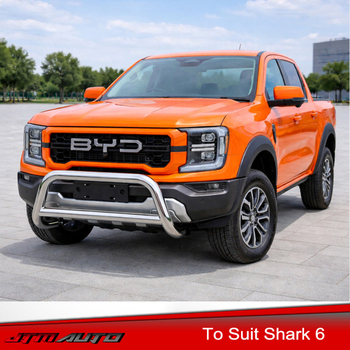 Stainless Steel Nudge Bar Grille Guard to suit BYD Shark 6 Shark6