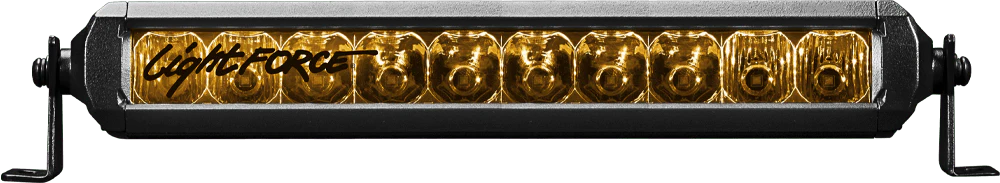 Lightforce VIPER 10 INCH AMBER SINGLE ROW LED LIGHT BAR