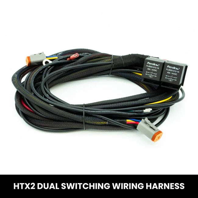 Lightforce HTX/HTX2 Dual Switching Wiring Harness — JTM Auto 4x4 Parts