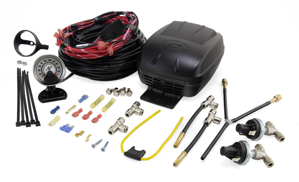 Polyair, WIRED COMPRESSOR KIT (LOAD CONTROLLER DUAL PATH) Fits All Polyair Airbags for all car models