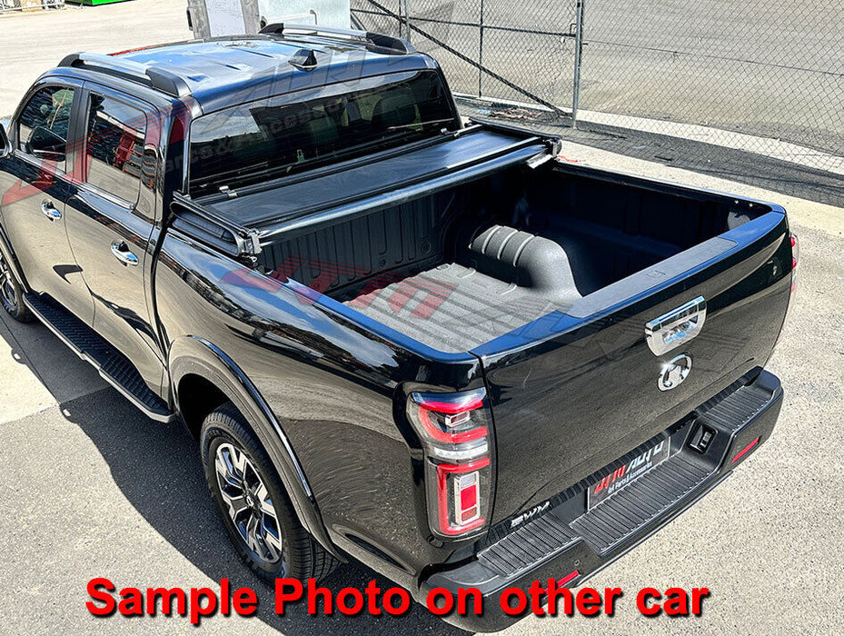 Tri-Fold Folding Soft Tonneau Cover to suit Ssangyong Musso LWB XLV 2017-On