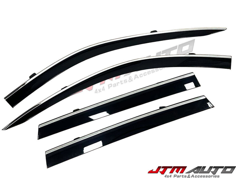 Chrome Trim Weather Shield Weathershield Window Visor to suit Honda CRV 2023+