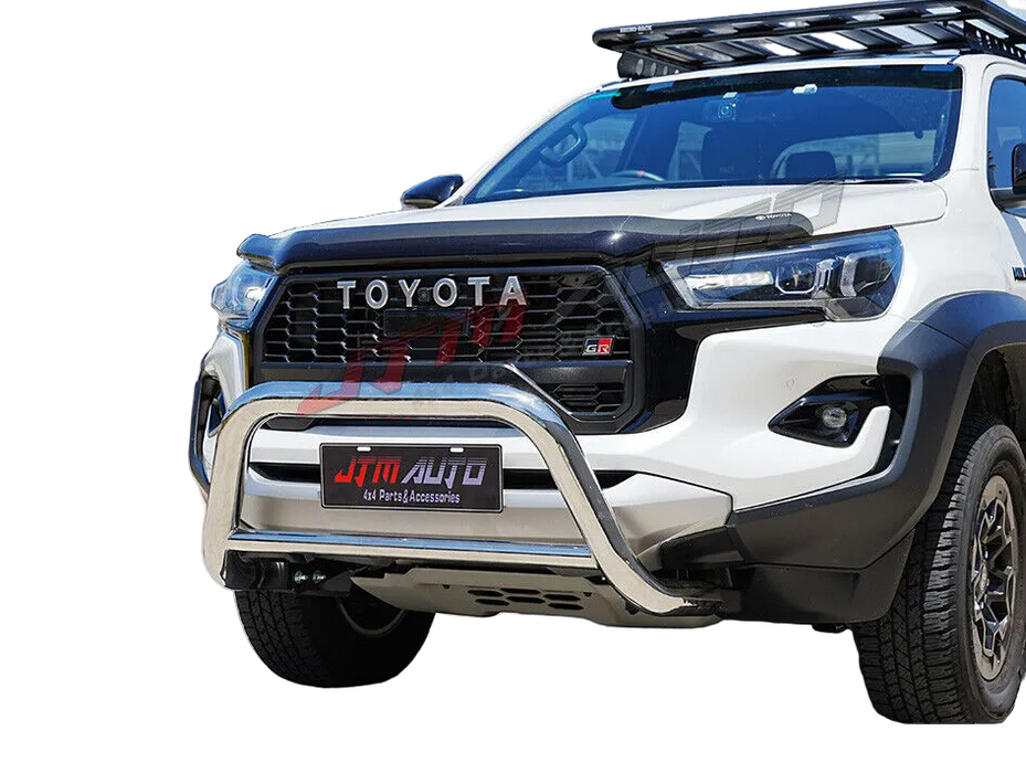 Nudge Bar 3" Stainless Steel Grille Guard to suit Toyota Hilux N80 GR 2020+