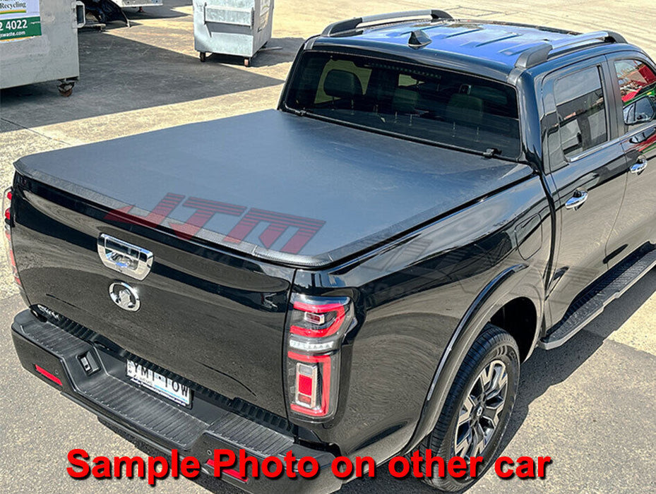 Tri-Fold Folding Soft Tonneau Cover to suit Ssangyong Musso SWB Short Tub  2017+