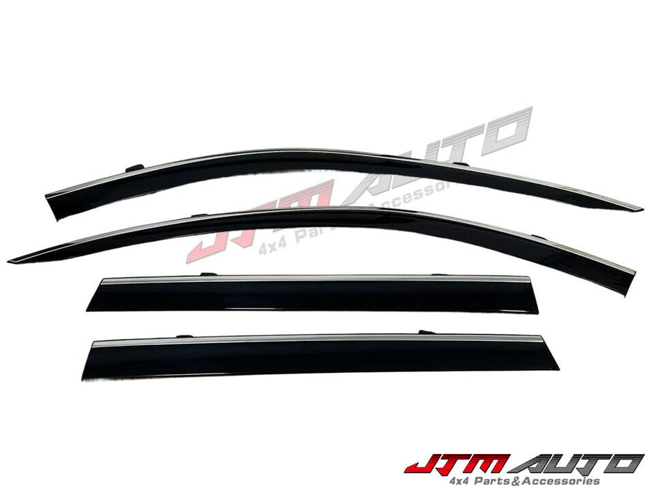 Chrome Trim Weather Shield Weathershield Window Visor to suit Honda CRV 2023+