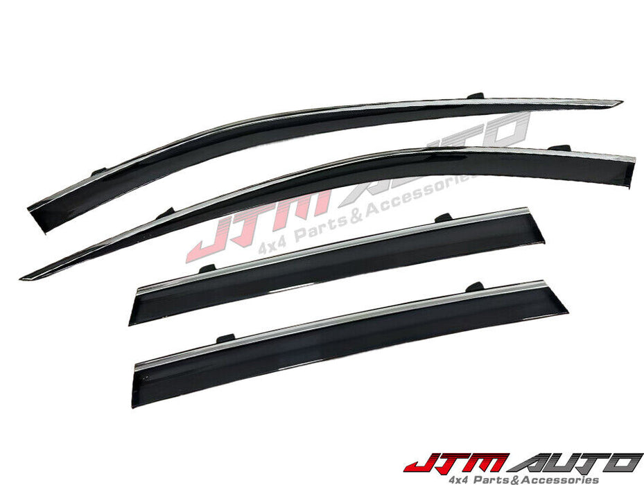 Chrome Trim Weather Shield Weathershield Window Visor Nissan X-trail T33 2022+