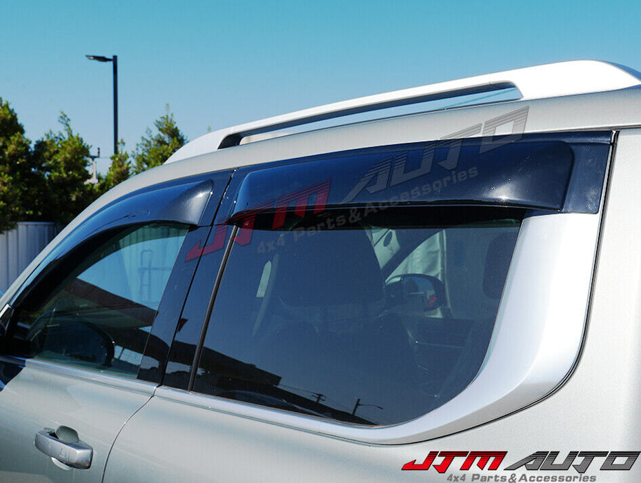 Weathershields Window Visors Weather Shields to suit GWM Cannon Alpha 2024+