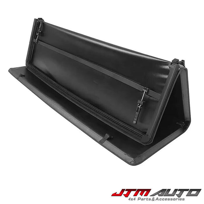 Tri-Fold Folding Soft Tonneau Cover to suit Ssangyong Musso LWB XLV 2017-On