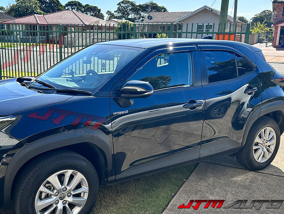 Tinted Weather Window Shields Weathershields Window Visors to suit Yaris Cross 2020+