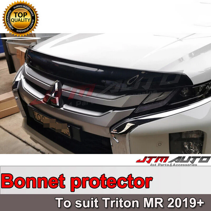 Bonnet Protector Guard to suit Mitsubishi Triton MR 2018-2022