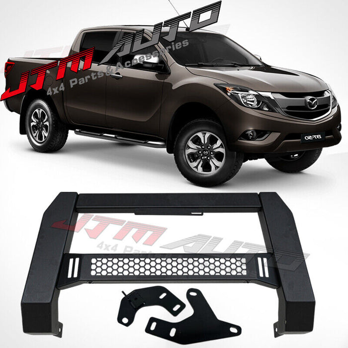 Black Steel Nudge Bar Grille Guard to suit Mazda BT-50 BT50 2012-2020