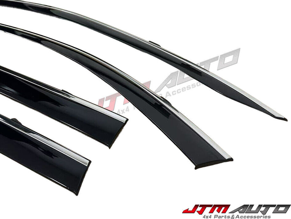 Chrome Trim Weather Shield Weathershield Window Visor to suit Honda CRV 2023+