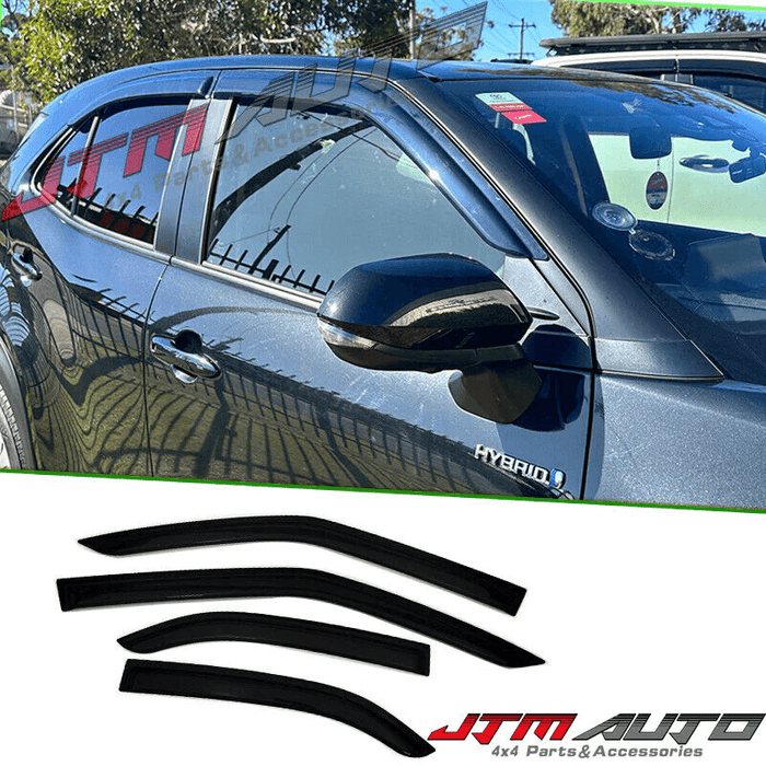 Tinted Weather Window Shields Weathershields Window Visors to suit Yaris Cross 2020+